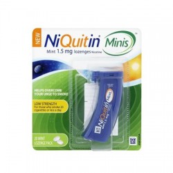 NIQUITIN MINIS Mint 1.5mg lozenges low strength